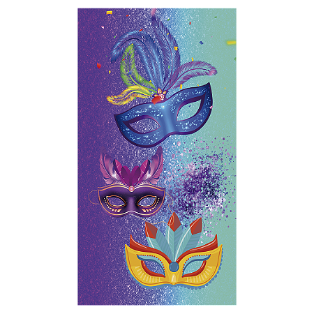 Capa Faixa Lateral Sublimado - Carnaval