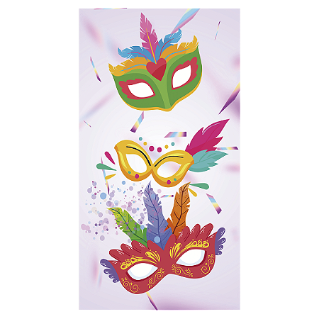 Faixa Lateral - Carnaval - Sublimado 3D