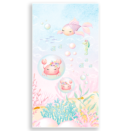 Capa Faixa Lateral Sublimado - Fundo do Mar