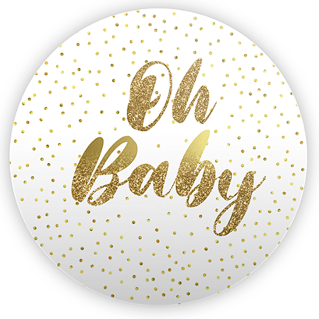 Capa Mini Painel Sublimado - Oh Baby