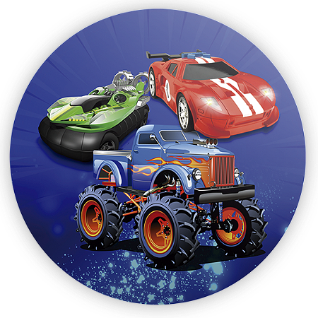 Capa Mini Painel Sublimado - Hot Wheels