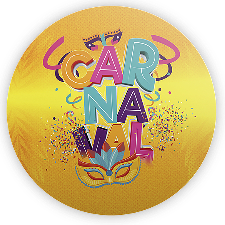 Capa Mini Painel Sublimado - Carnaval