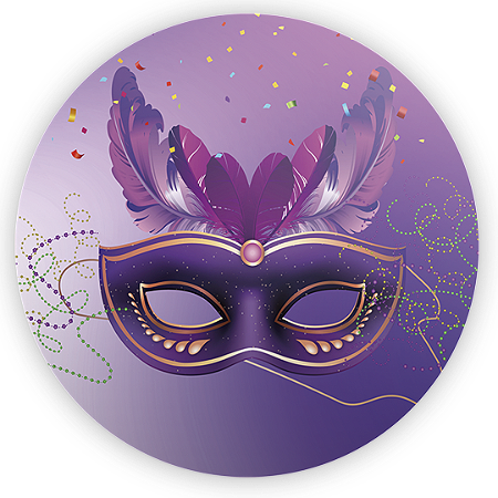 Capa Mini Painel Sublimado - Carnaval