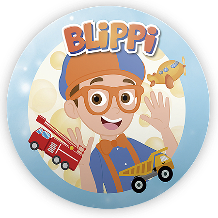 Capa Mini Painel Sublimado - Blippi