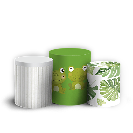 Capas Trio Cilindro Sublimado Vest Facil - Carnaval Tu Xera