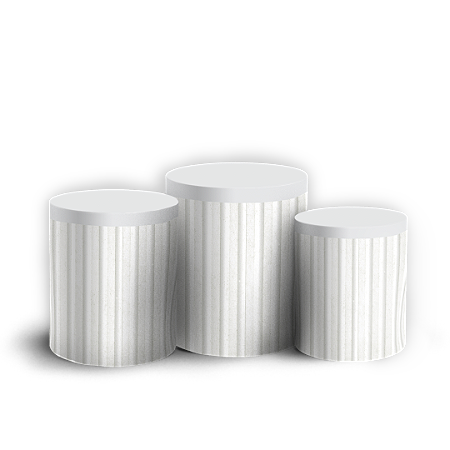 Capas Trio Cilindro Sublimado Vest Facil - Oh Baby