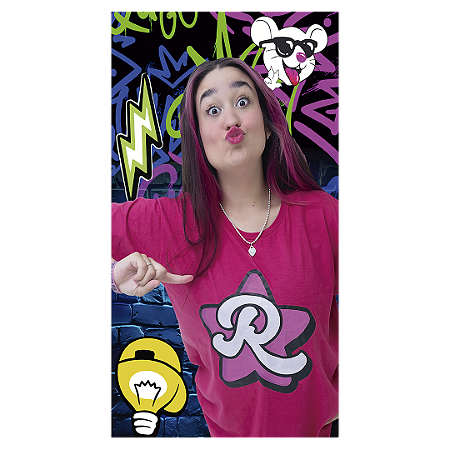 Capa Faixa Lateral Sublimado - Os Rosas