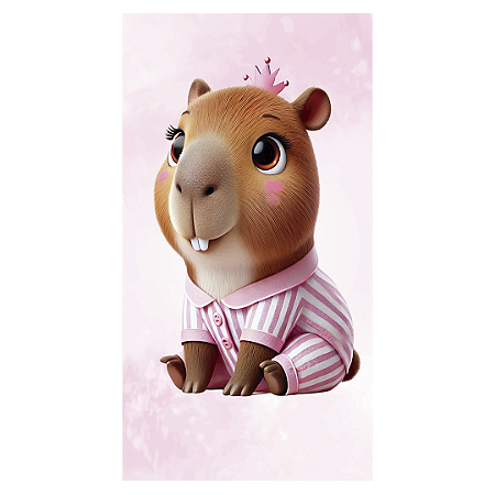 Capa Faixa Lateral Sublimado - Capivara