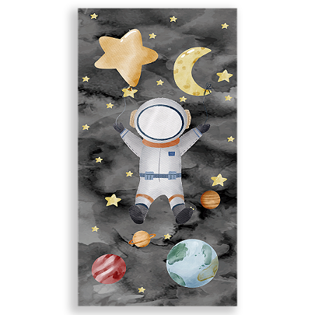 Capa Faixa Lateral Sublimado - Astronauta