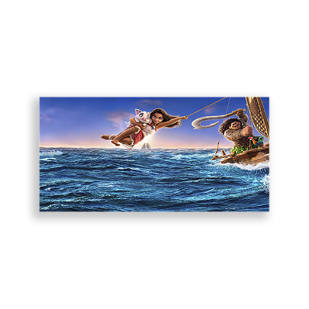 Capa Painel Retangular Sublimado - Moana