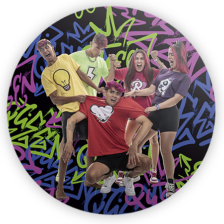 Capa Painel Redondo Sublimado - Os Rosas