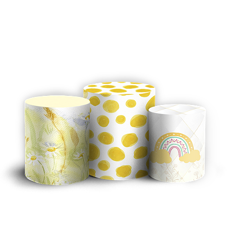 Capas Trio Cilindro Sublimado Vest Facil - Solzinho