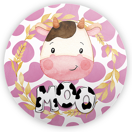 Capa Mini Painel Sublimado - Fazendinha