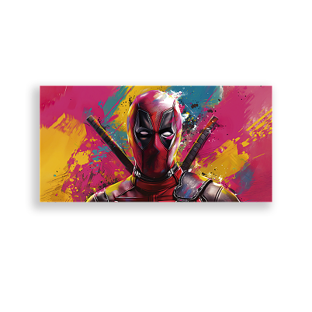 Capa Painel Retangular Sublimado - Deadpool