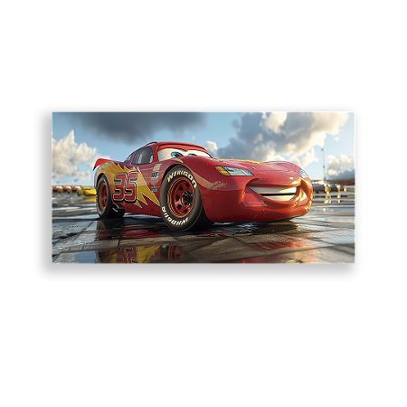 Capa Painel Retangular Sublimado - Carros