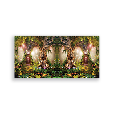 Painel Retangular - Floresta Bosque Encantado - Sublimado 3D