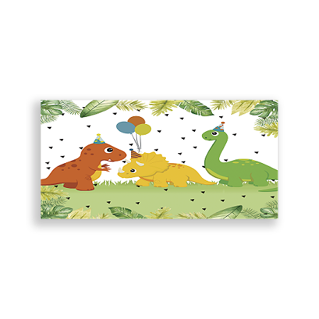 Capa Painel Retangular Sublimado - Dinossauro