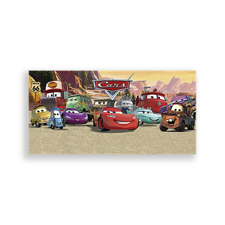 Capa Painel Retangular Sublimado - Carros