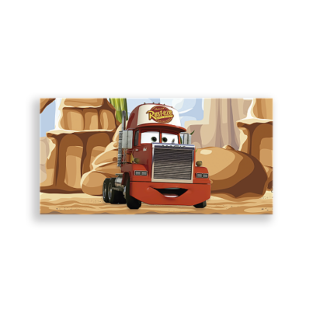 Capa Painel Retangular Sublimado - Carros