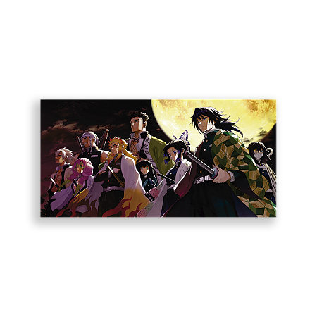 Painel Retangular - Kimetsu No Yaiba - Sublimado 3D