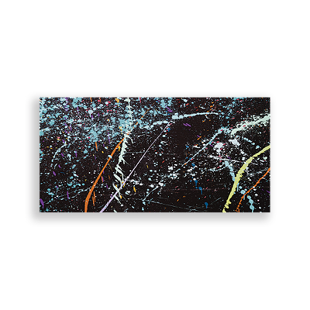 Capa Painel Retangular Sublimado - Fundo Tinta Neon