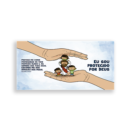 Capa Painel Retangular Sublimado - Religioso Jesus