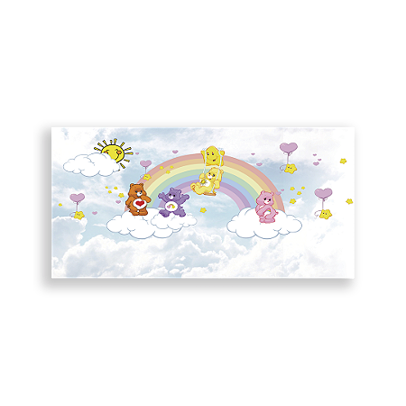 Capa Painel Retangular Sublimado - Ursinhos Carinhosos