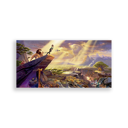 Capa Painel Retangular Sublimado - Rei Leão