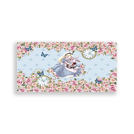 Capa Painel Retangular Sublimado - Alice