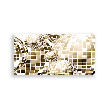 Painel Retangular - Festa Discoteca - Sublimado 3D