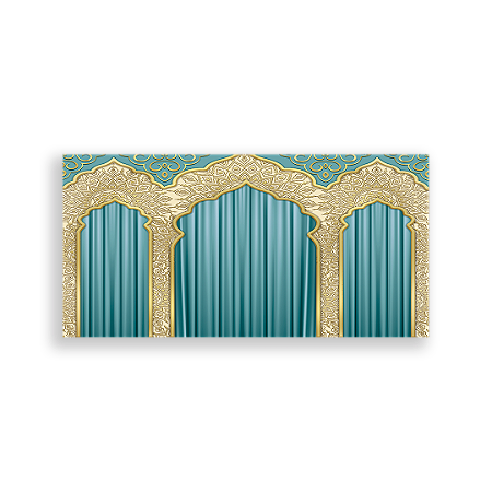 Capa Painel Retangular Sublimado - Fundo Jasmine