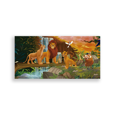 Capa Painel Retangular Sublimado - Rei Leão
