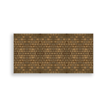 Capa Painel Retangular Sublimado - Parede Tijolo