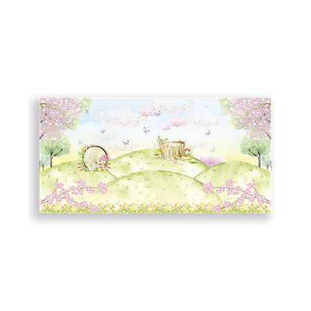 Capa Painel Retangular Sublimado - Jardins Bosque