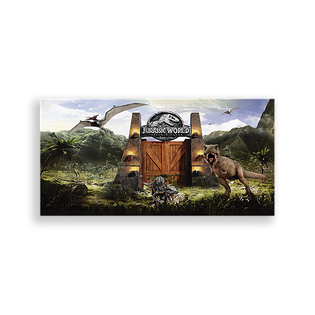 Capa Painel Retangular Sublimado - Dinossauro