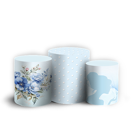 Capas Trio Cilindro Sublimado Vest Facil - Dia Das Mulheres