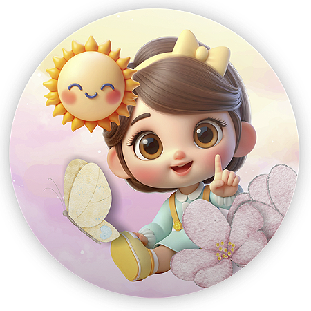 Capa Mini Painel Sublimado - Sorrisos