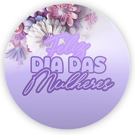 Capa Mini Painel Sublimado - Dia Das Mulheres