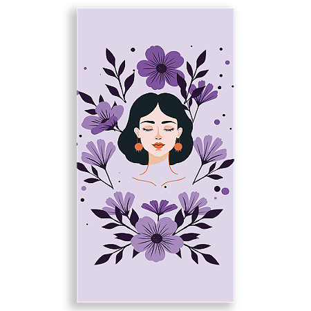 Capa Faixa Lateral Sublimado - Dia da Mulher