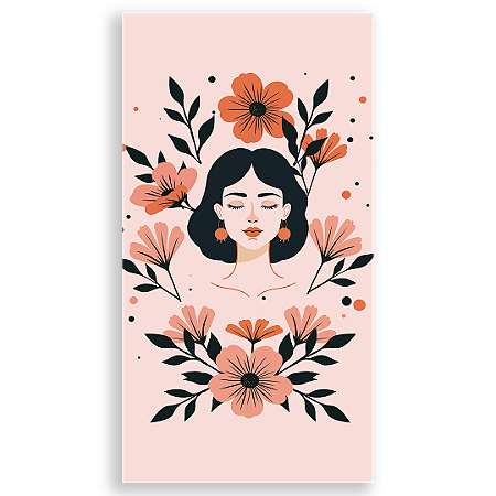 Capa Faixa Lateral Sublimado - Dia da Mulher