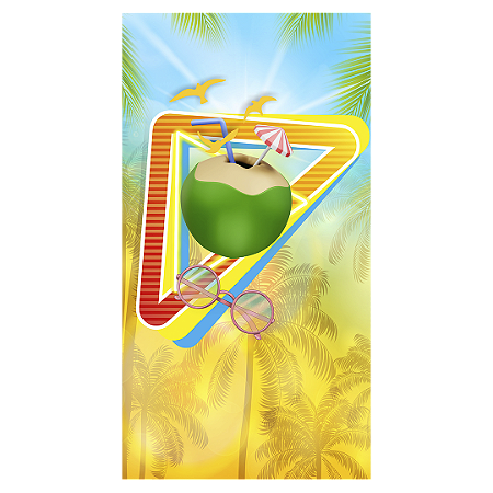 Capa Faixa Lateral Sublimado - Tardezinha