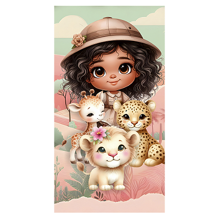 Capa Faixa Lateral Sublimado - Safari