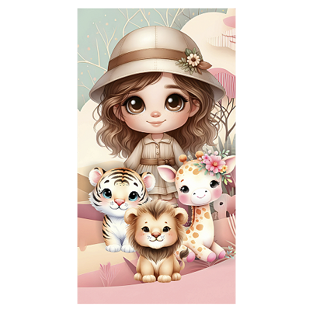 Capa Faixa Lateral Sublimado - Safari