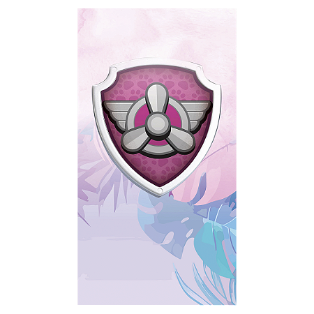 Capa Faixa Lateral Sublimado - Patrulha Canina