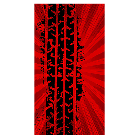 Capa Faixa Lateral Sublimado - Moto