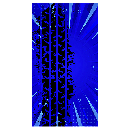 Capa Faixa Lateral Sublimado - Moto