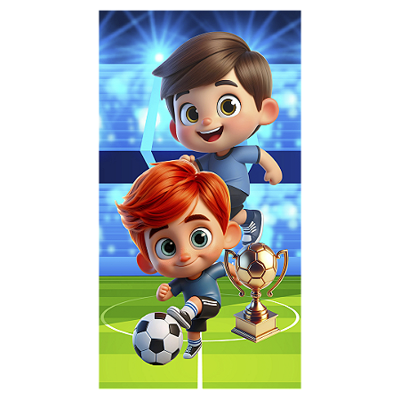 Capa Faixa Lateral Sublimado - Futebol