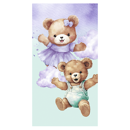 Capa Faixa Lateral Sublimado - Chá Revelação