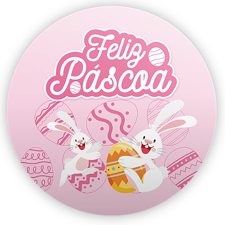 Capa Mini Painel Sublimado - Páscoa