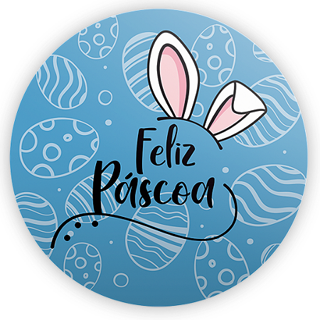 Capa Mini Painel Sublimado - Páscoa